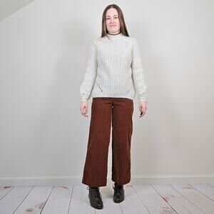 Sezane Dwee Jumper Ecru Mohair Merino Sweater White Small